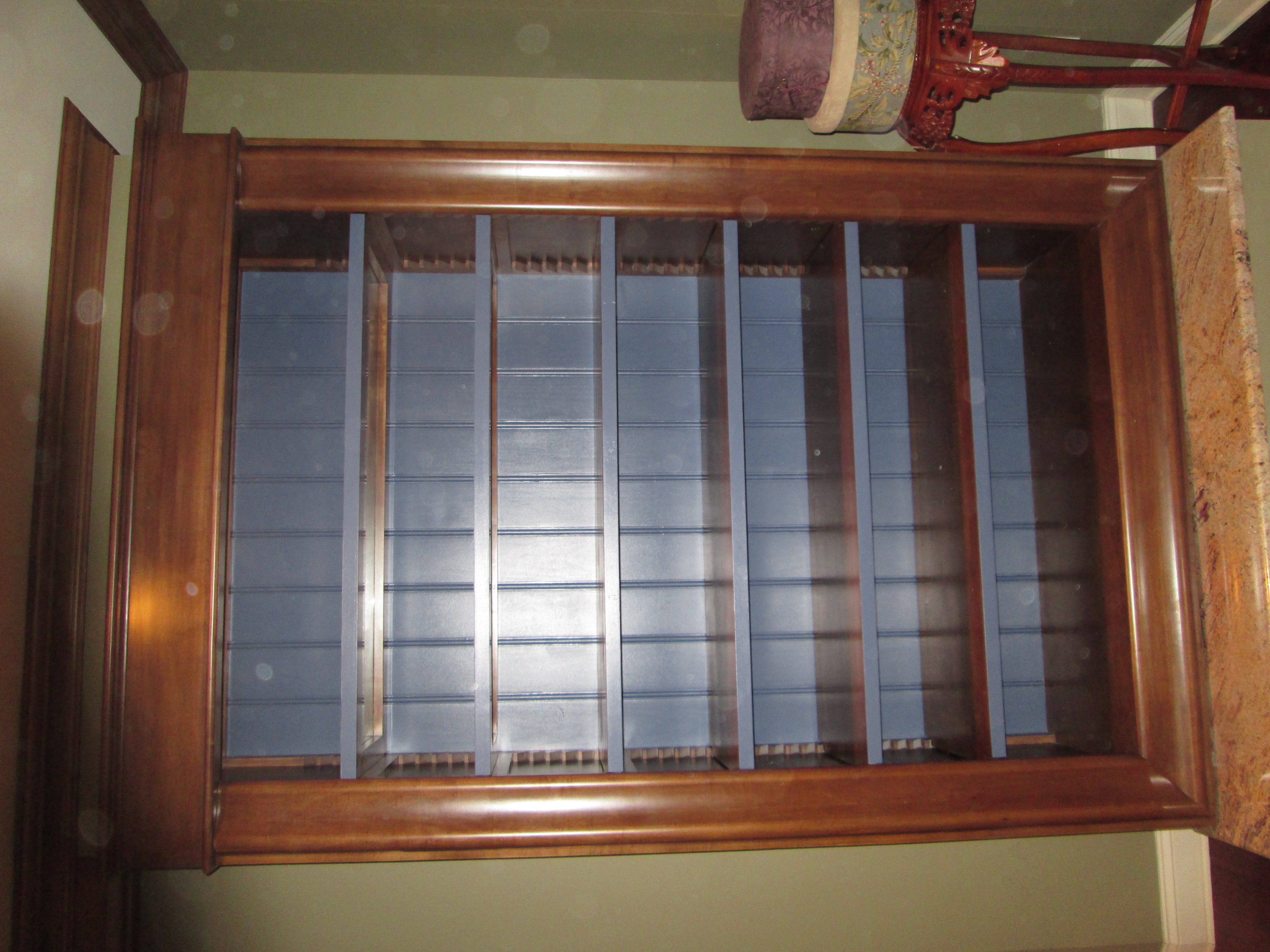 Inset Shelving Unit
