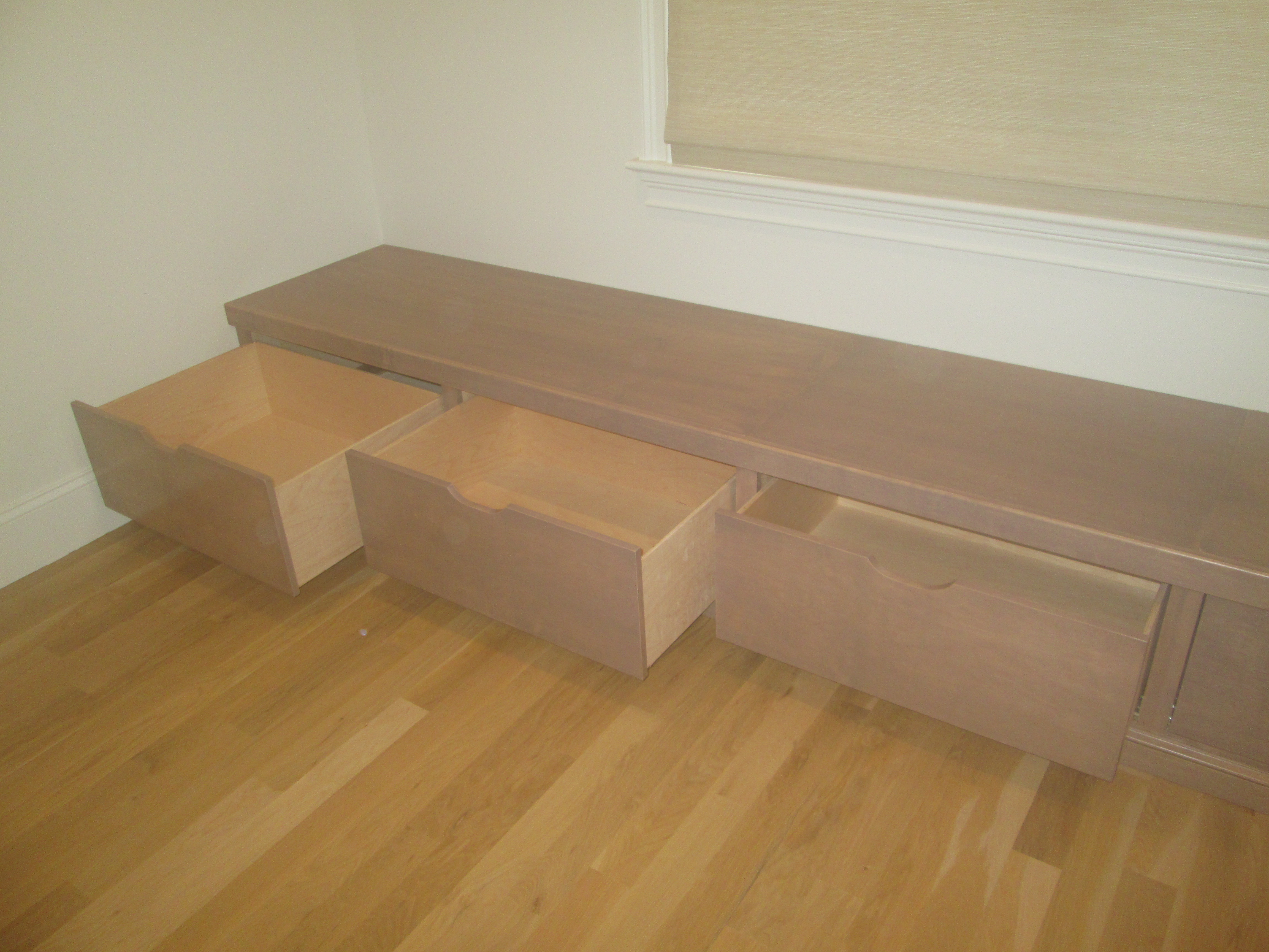 Maple Window Seat